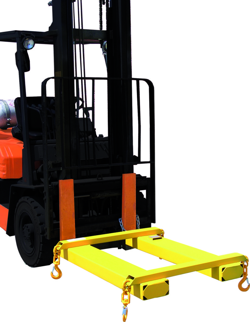 Forklift Bulk Bag Lifter (Raised)