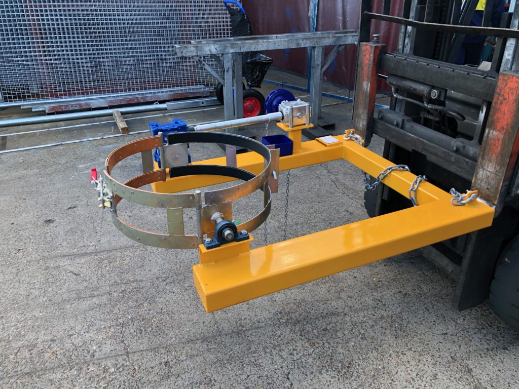 Heavy Duty Forklift Drum Rotator