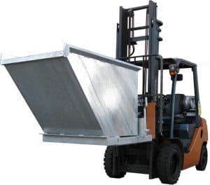 forklift bin tippers