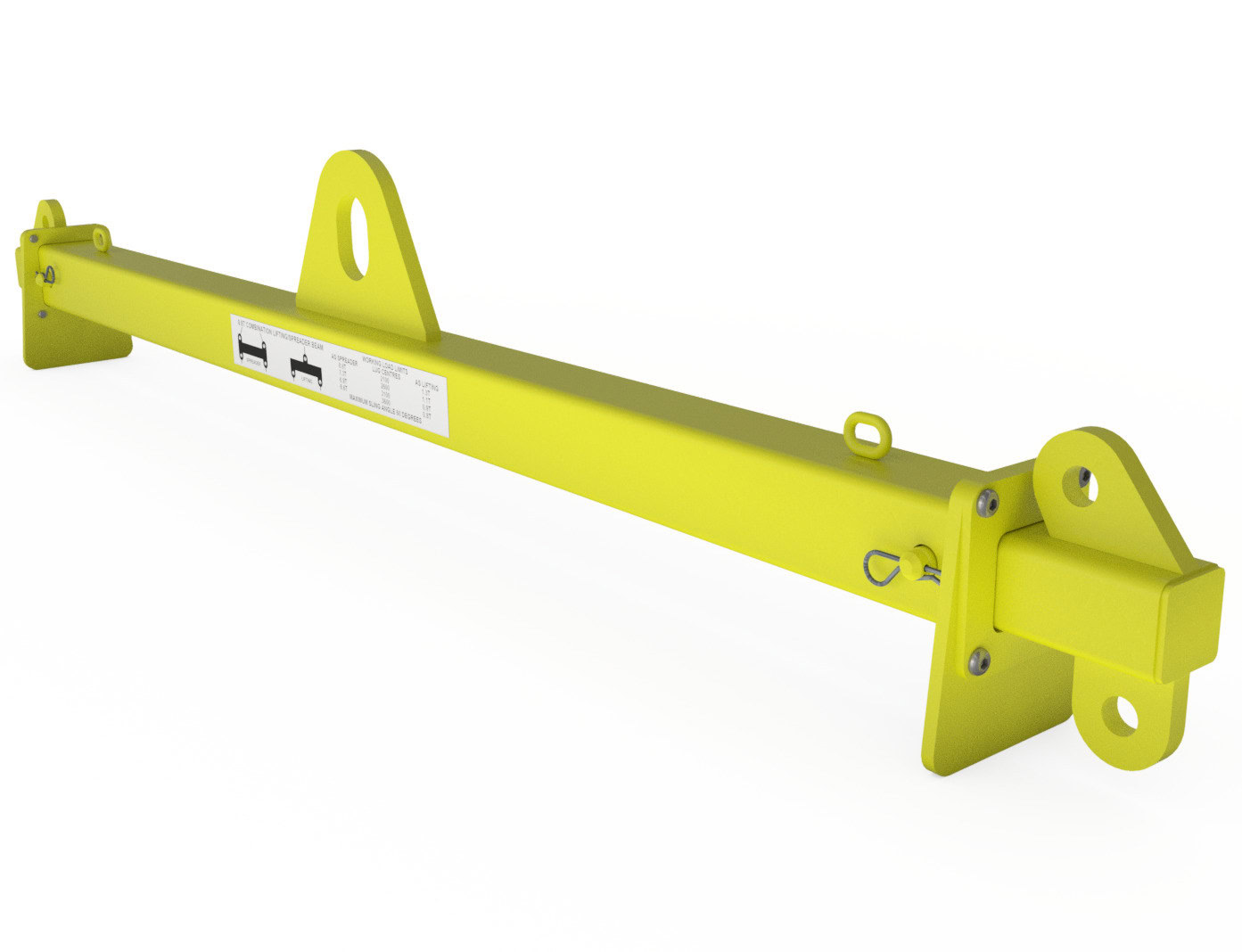 Bremco yellow combination beams