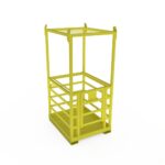 Crane Lift Man Cage with Roof - Two People