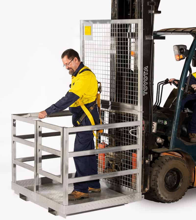 Safety Cage For Forklift