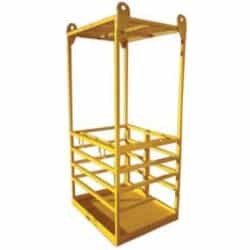 yellow safety man cage